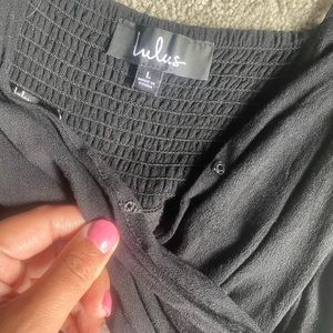 Lulu’s Black Romper